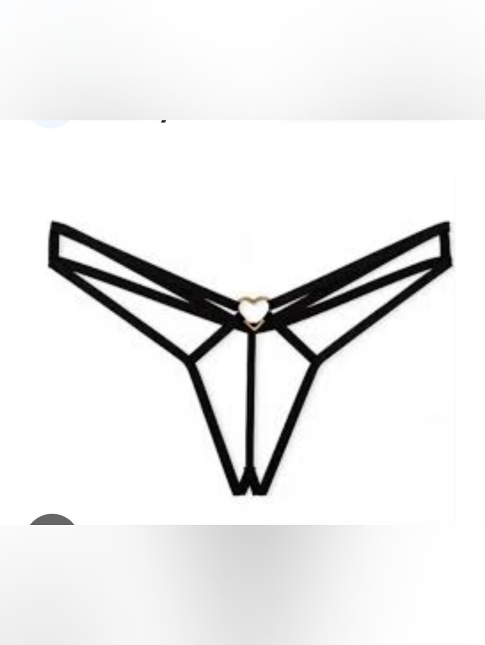 Victoria's Secret Strappy V-string Thong Panty - Picture 2 of 4